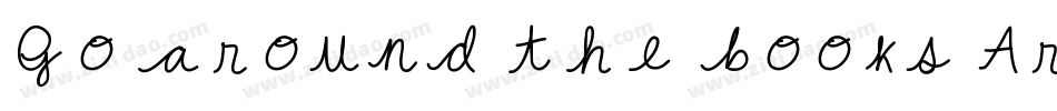 Go around the books Arrows字体转换